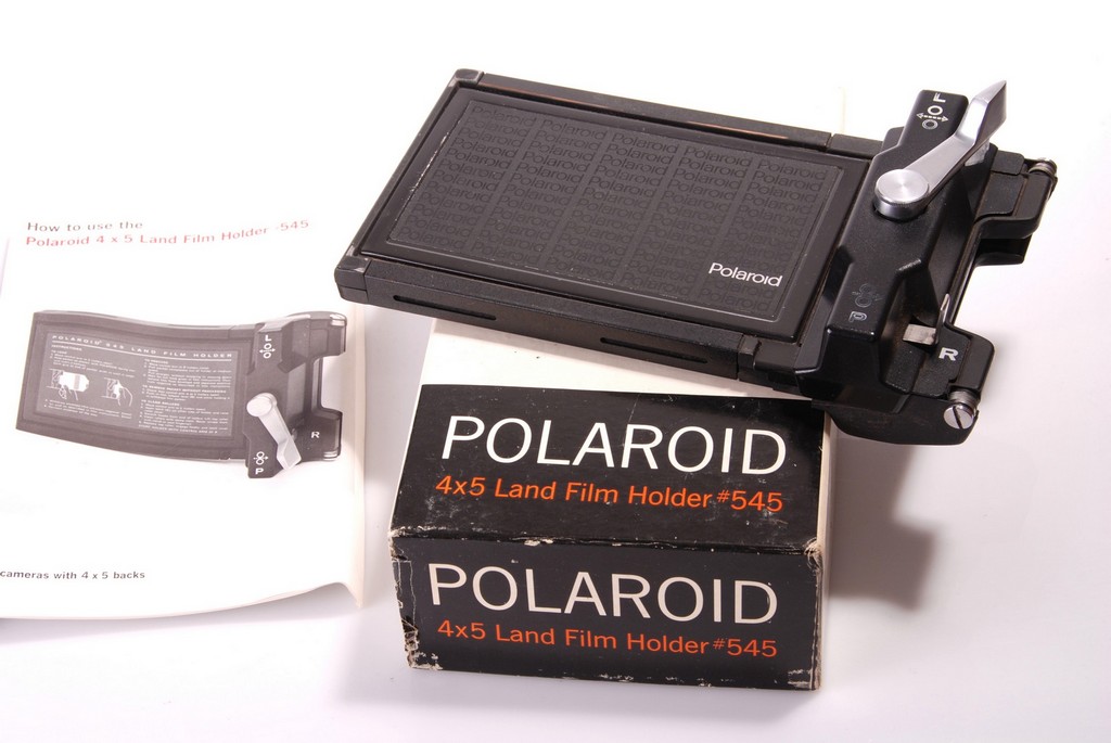 Polaroid 545 back